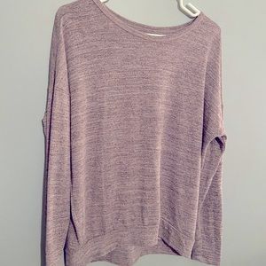 Very lightweight purple sweater size M